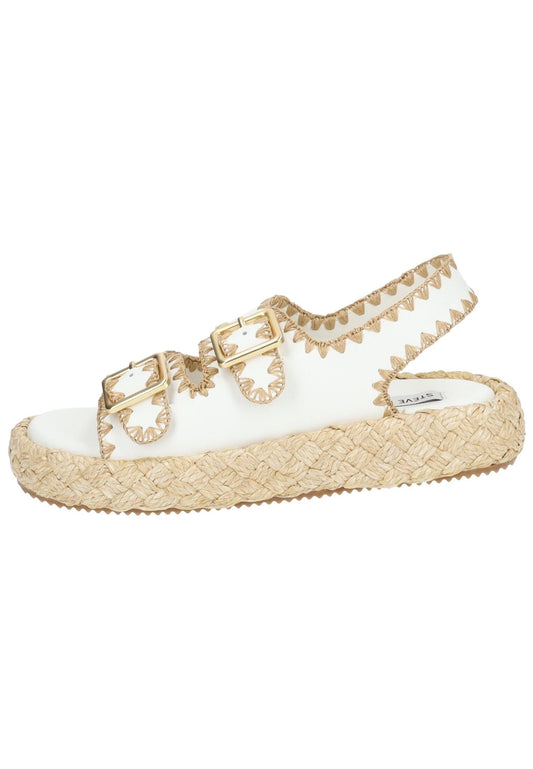 Steve Madden Sandalen Leder Weiß
