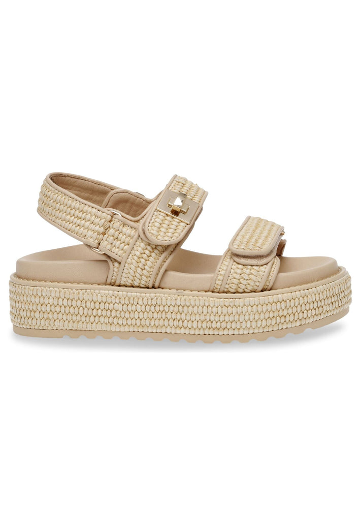 Steve Madden Sandalen Lederimitat Natur