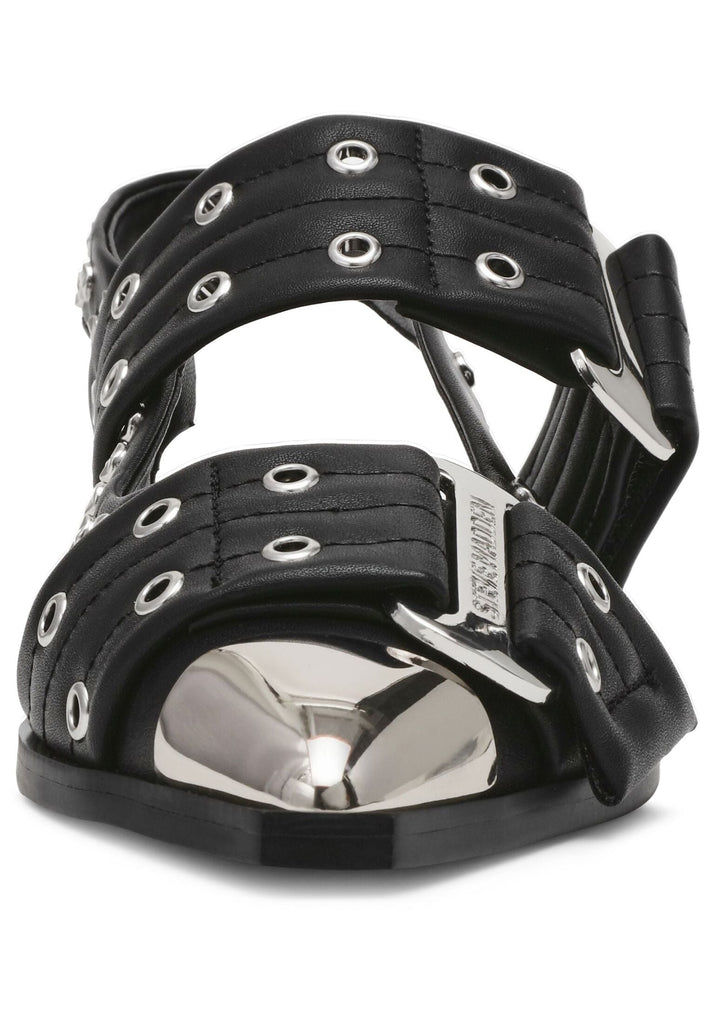Steve Madden Sandalen Lederimitat Schwarz