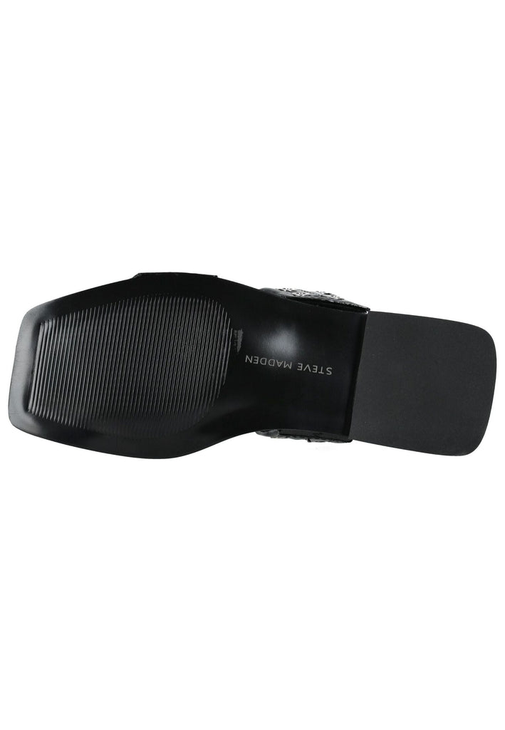 Steve Madden Sandalen Lederimitat Schwarz