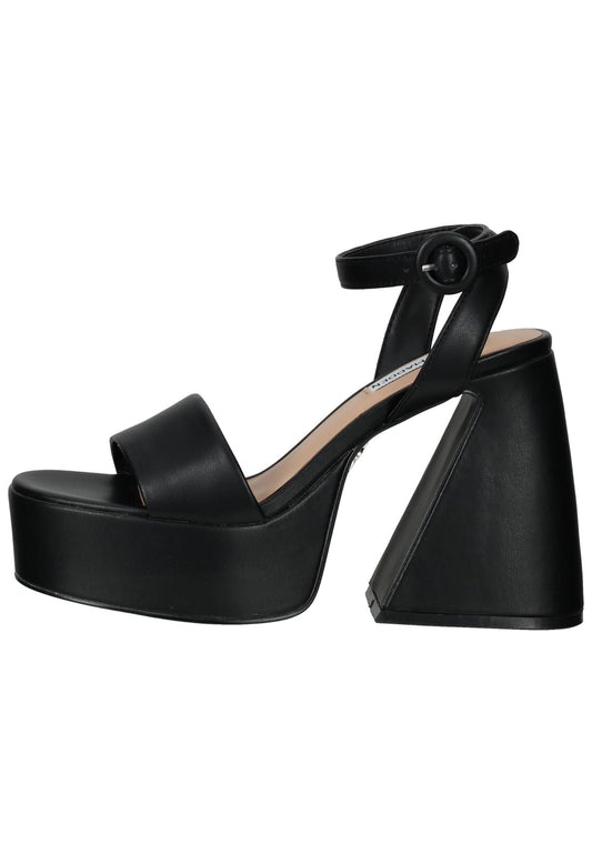 Steve Madden Sandalen Lederimitat Schwarz