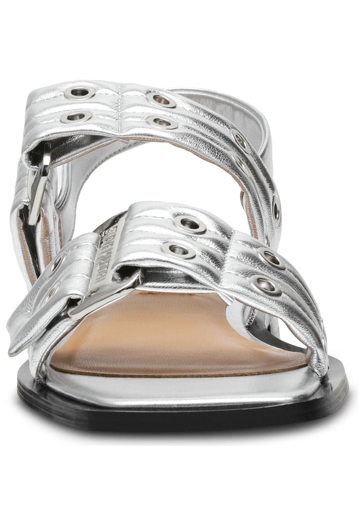Steve Madden Sandalen Lederimitat Silber