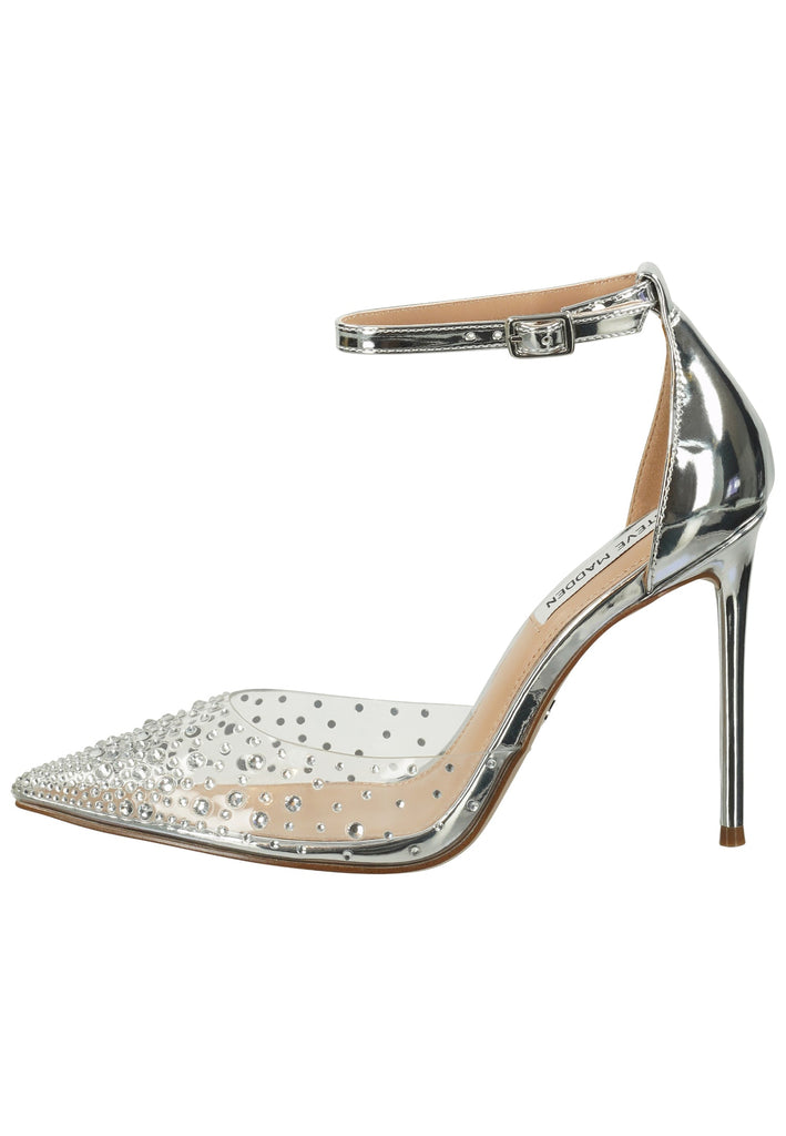 Steve Madden Sandalen Lederimitat Silber
