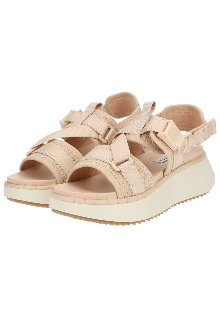 Steve Madden Sandalen Lederimitat/Textil Natural