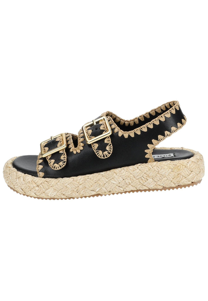 Sandalen Steve Madden Sandalen Leder Schwarz