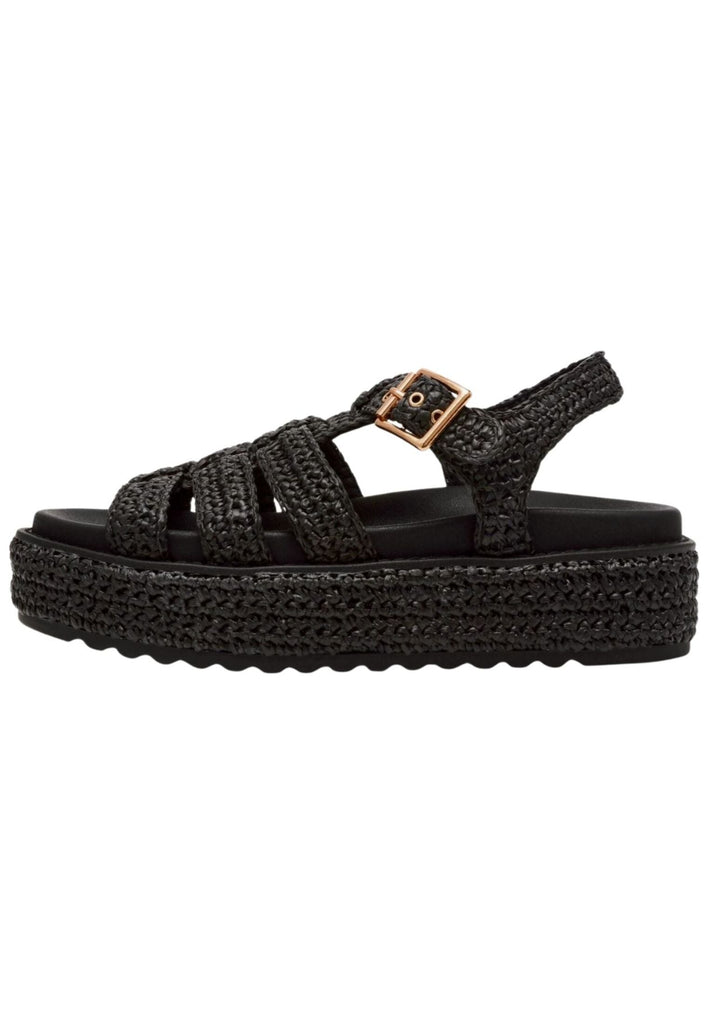 Sandalen Steve Madden Sandalen Textil Schwarz