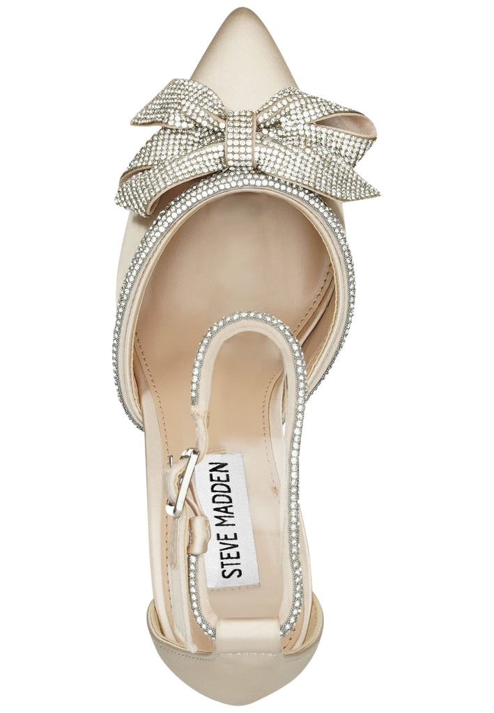 Steve Madden Sandalen Textil Champagner