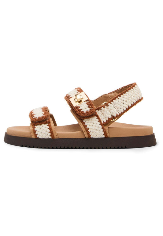 Steve Madden Sandalen Textil Cream