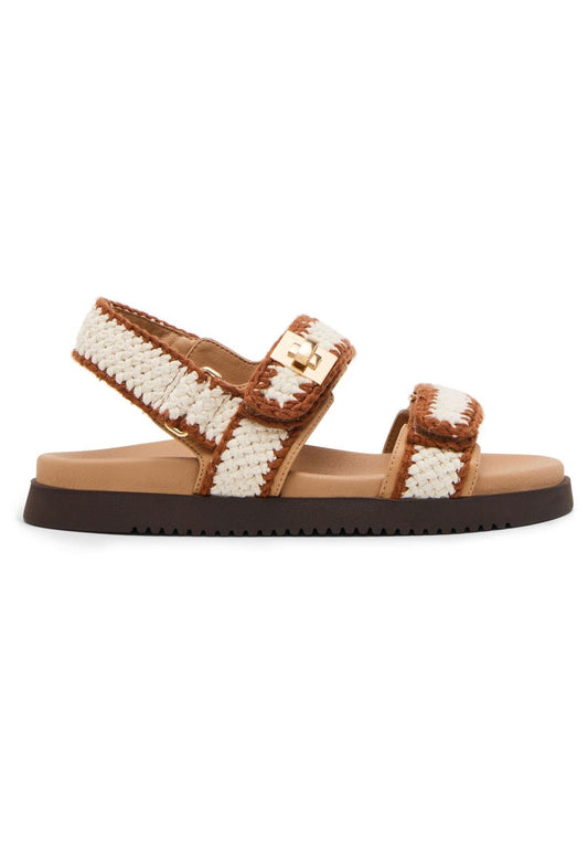 Steve Madden Sandalen Textil Cream