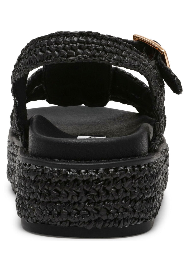 Steve Madden Sandalen Textil Schwarz