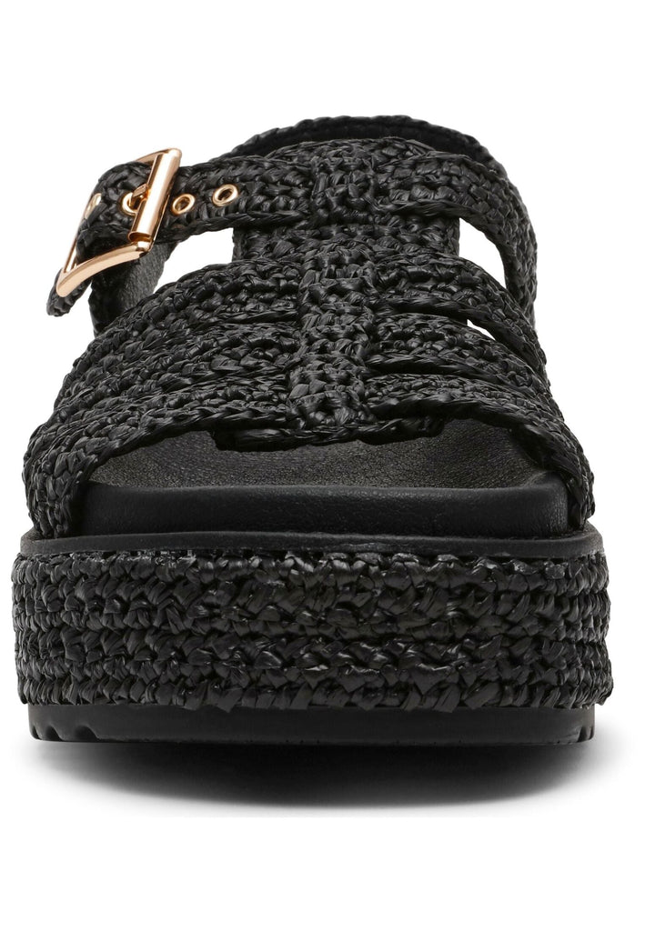 Steve Madden Sandalen Textil Schwarz