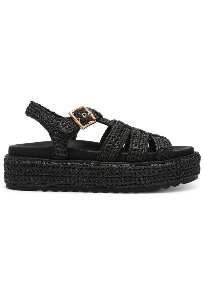 Steve Madden Sandalen Textil Schwarz