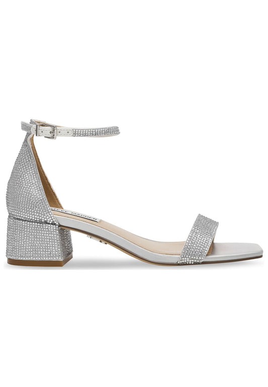 Steve Madden Sandalen Textil Silber