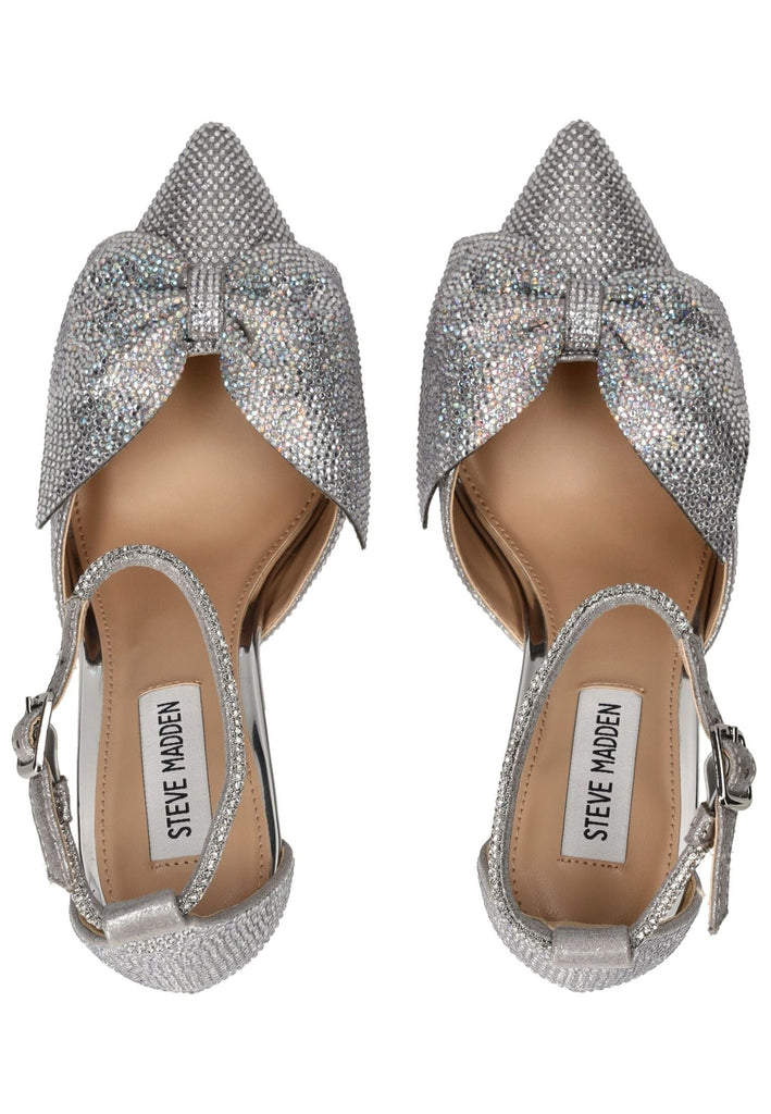 Steve Madden Sandalen Textil Silber