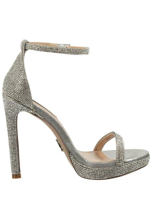 Steve Madden Sandalen Textil Silber