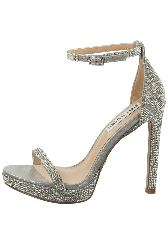 Steve Madden Sandalen Textil Silber