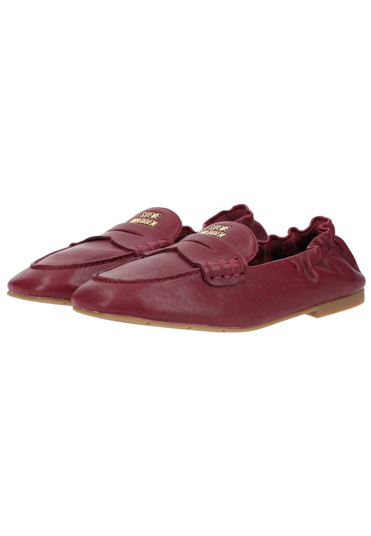 Steve Madden Slipper Leder Cherry