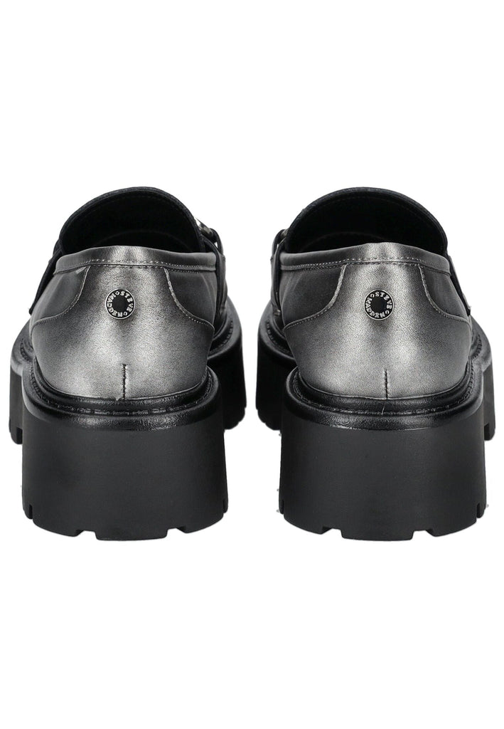 Steve Madden Slipper Leder Pewter