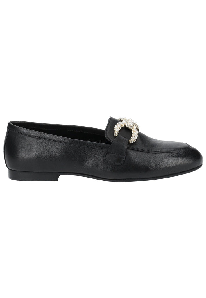 Steve Madden Slipper Leder Schwarz