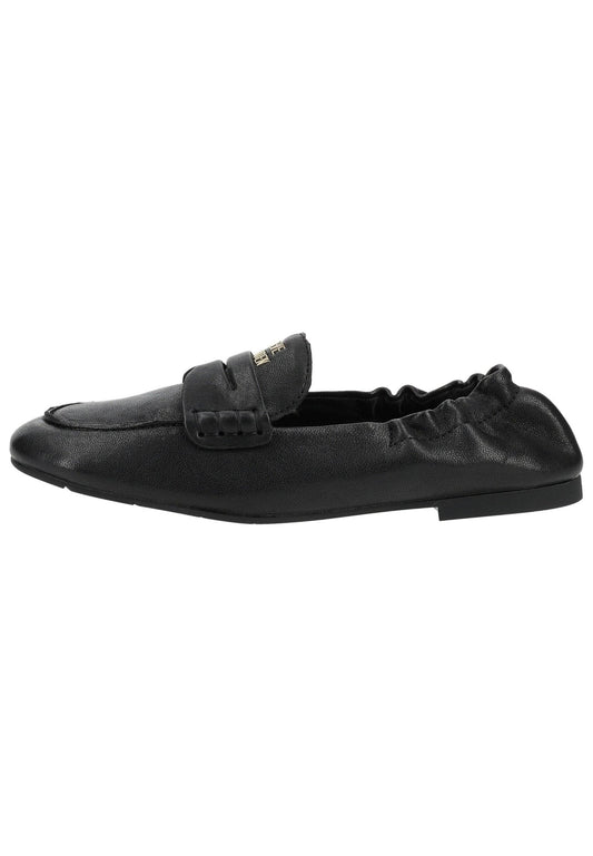 Steve Madden Slipper Leder Schwarz/Schwarz