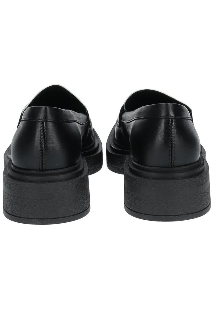 Steve Madden Slipper Leder/Synthetik Schwarz/Weiß