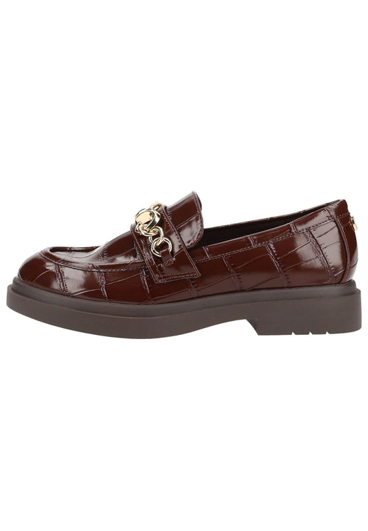 Steve Madden Slipper Lederimitat Braun