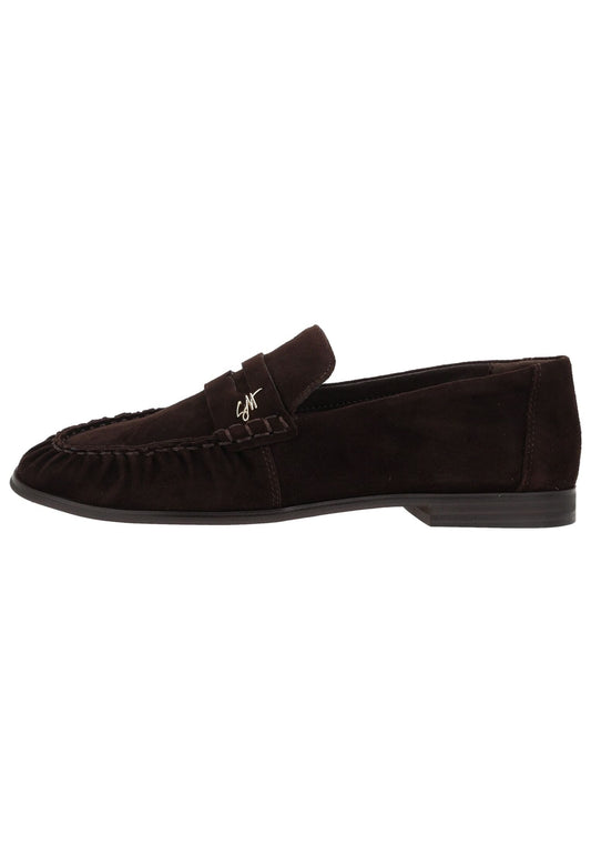 Steve Madden Slipper Veloursleder Dunkelbraun