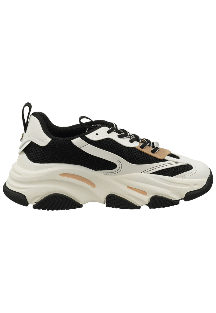 Steve Madden Sneaker Leder/Textil Schwarz/Beige