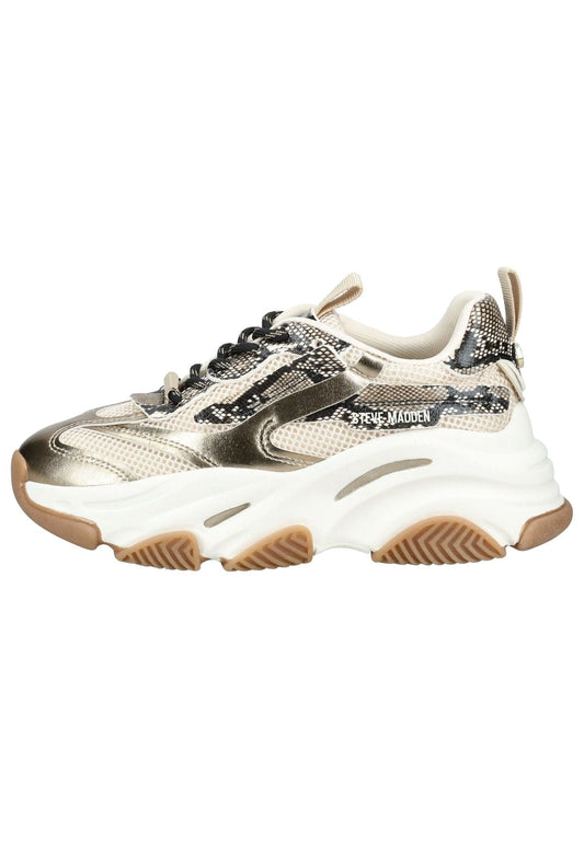 Steve Madden Sneaker Lederimitat Bronze