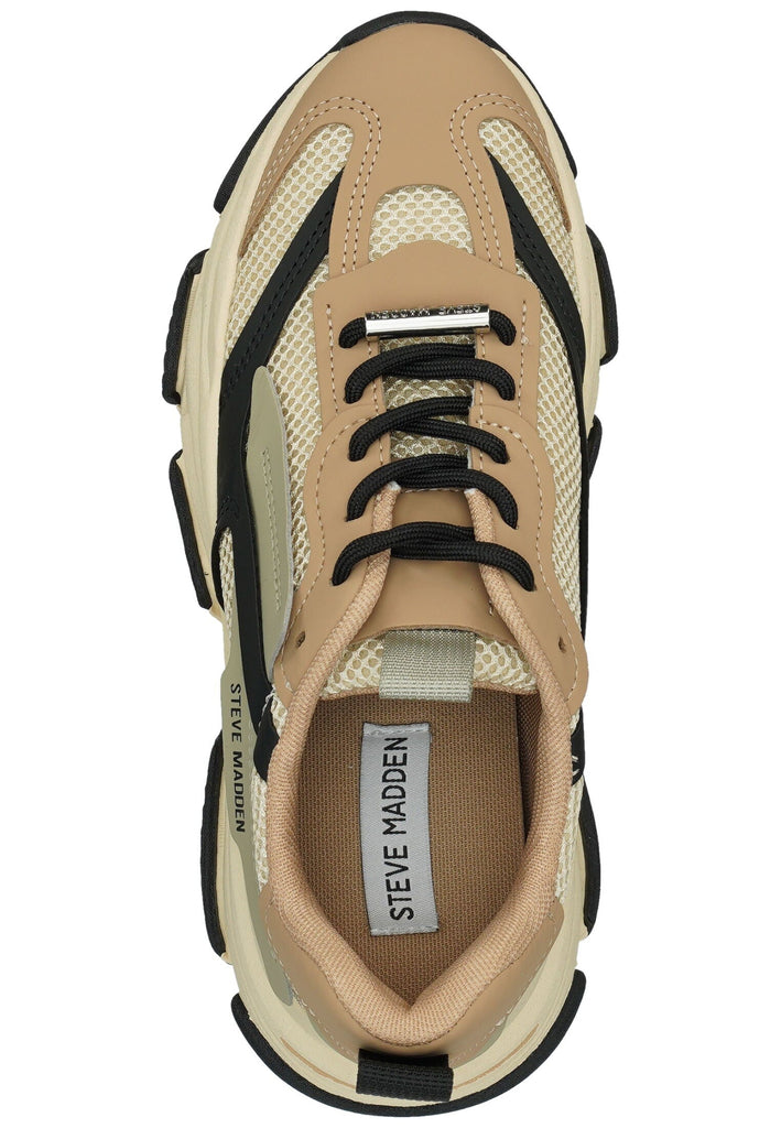 Steve Madden Sneaker Lederimitat Khaki