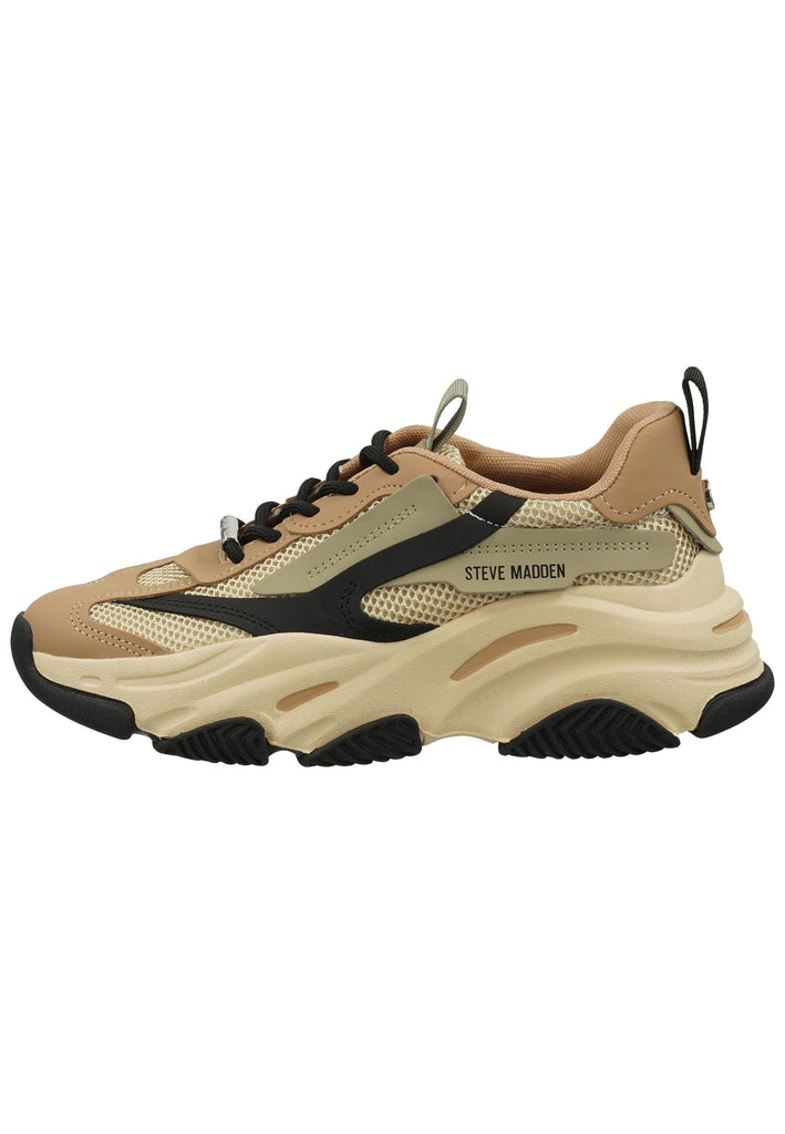 Steve Madden Sneaker Lederimitat Khaki