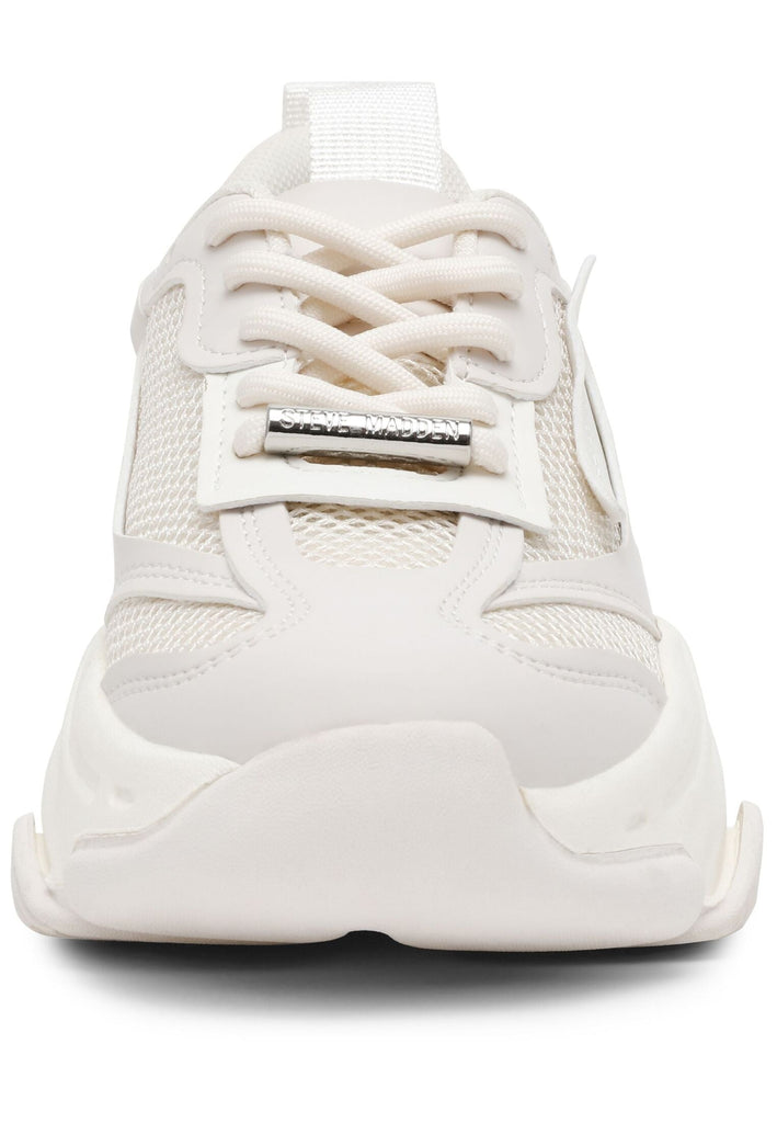 Steve Madden Sneaker Lederimitat/Mesh Weiß