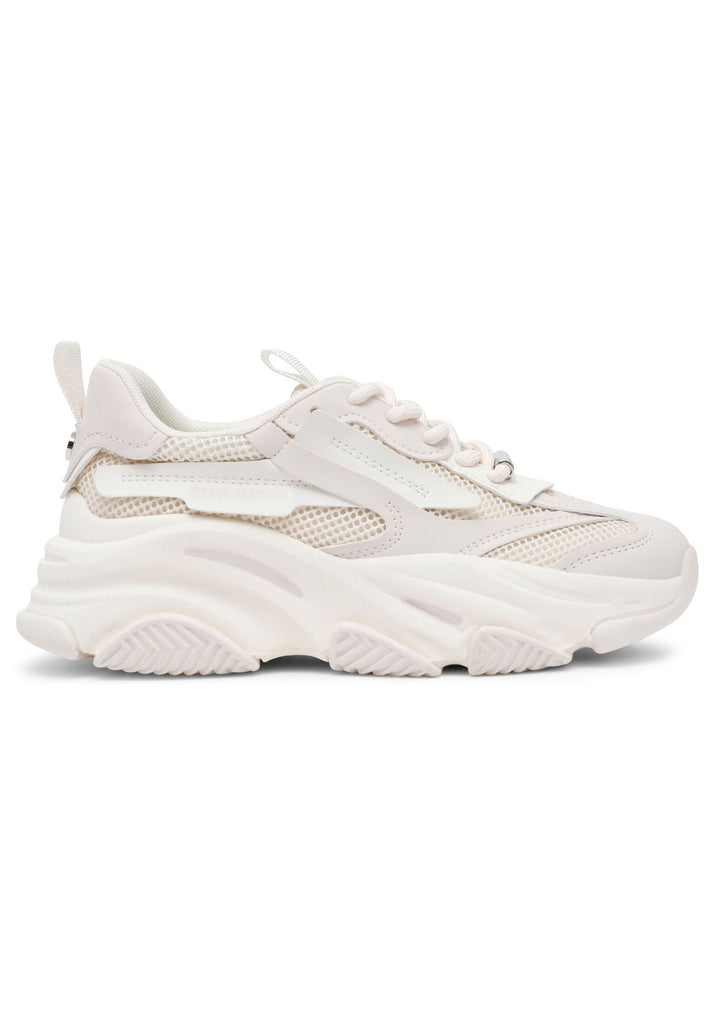 Steve Madden Sneaker Lederimitat/Mesh Weiß