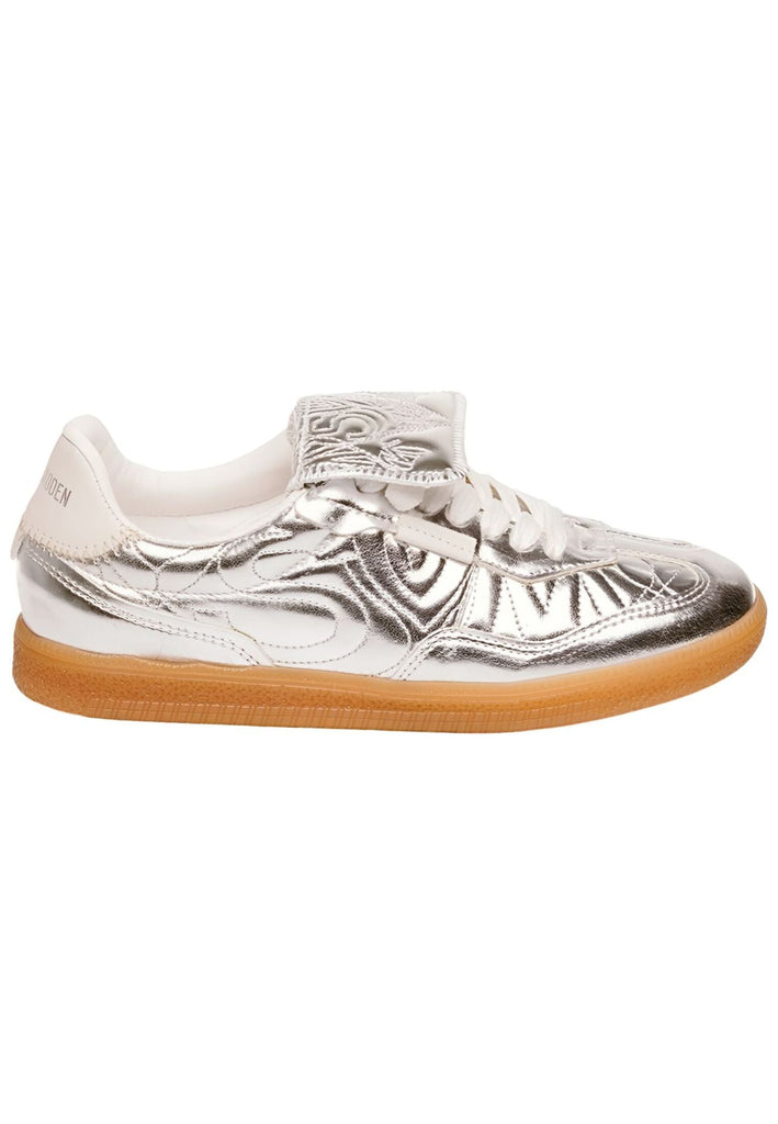 Steve Madden Sneaker Lederimitat Silber