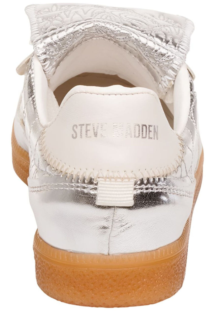 Steve Madden Sneaker Lederimitat Silber