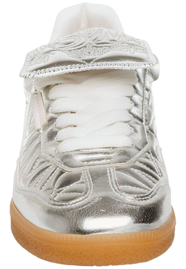 Steve Madden Sneaker Lederimitat Silber