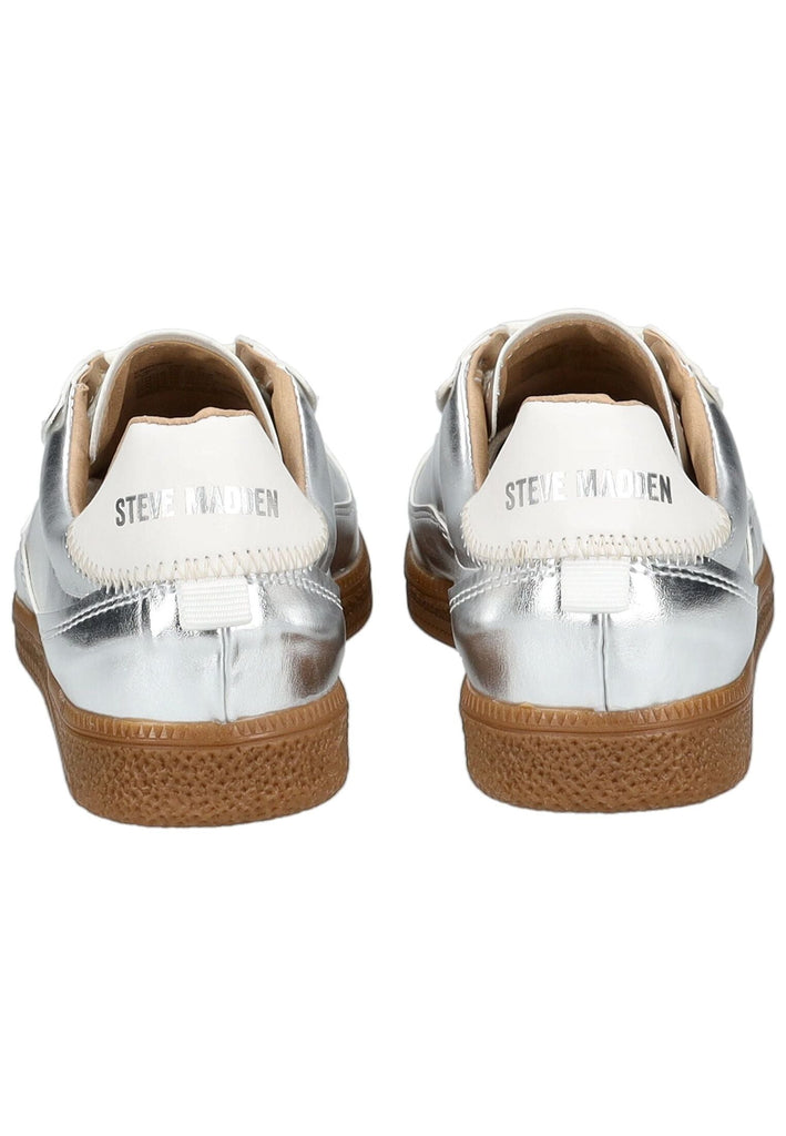 Steve Madden Sneaker Lederimitat Silber