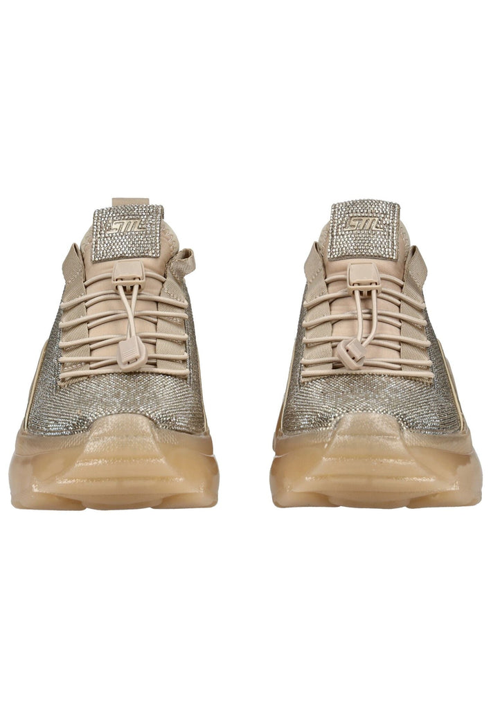 Steve Madden Sneaker Lederimitat/Textil Beige/Rosa