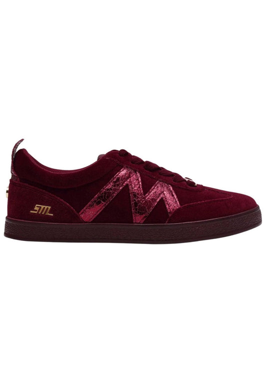 Steve Madden Sneaker Lederimitat/Textil Burgundy