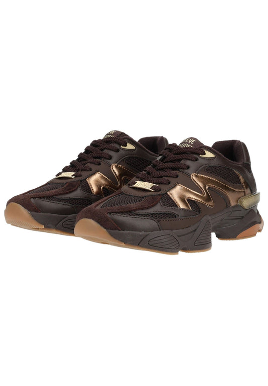 Steve Madden Sneaker Lederimitat/Textil Chocolate