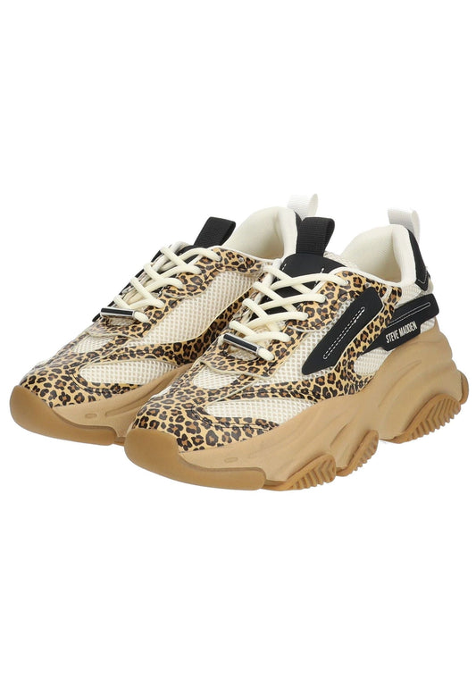 Steve Madden Sneaker Lederimitat/Textil Leopard