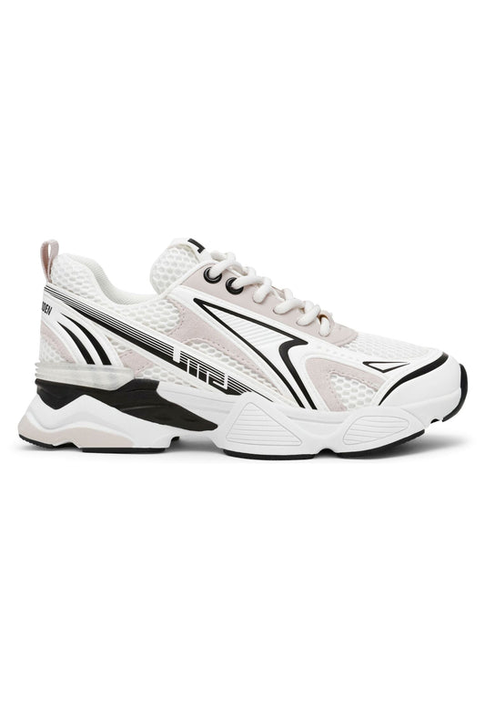 Steve Madden Sneaker Lederimitat/Textil Offwhite