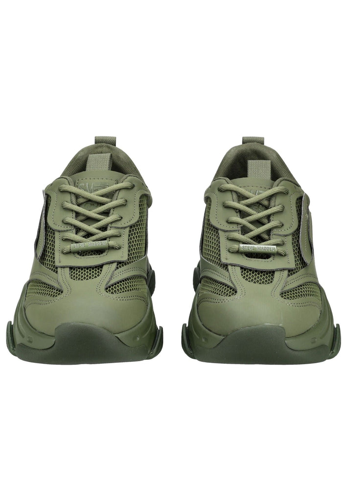 Steve Madden Sneaker Lederimitat/Textil Olive