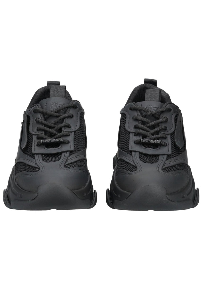 Steve Madden Sneaker Lederimitat/Textil Schwarz