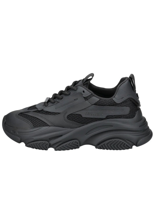 Steve Madden Sneaker Lederimitat/Textil Schwarz