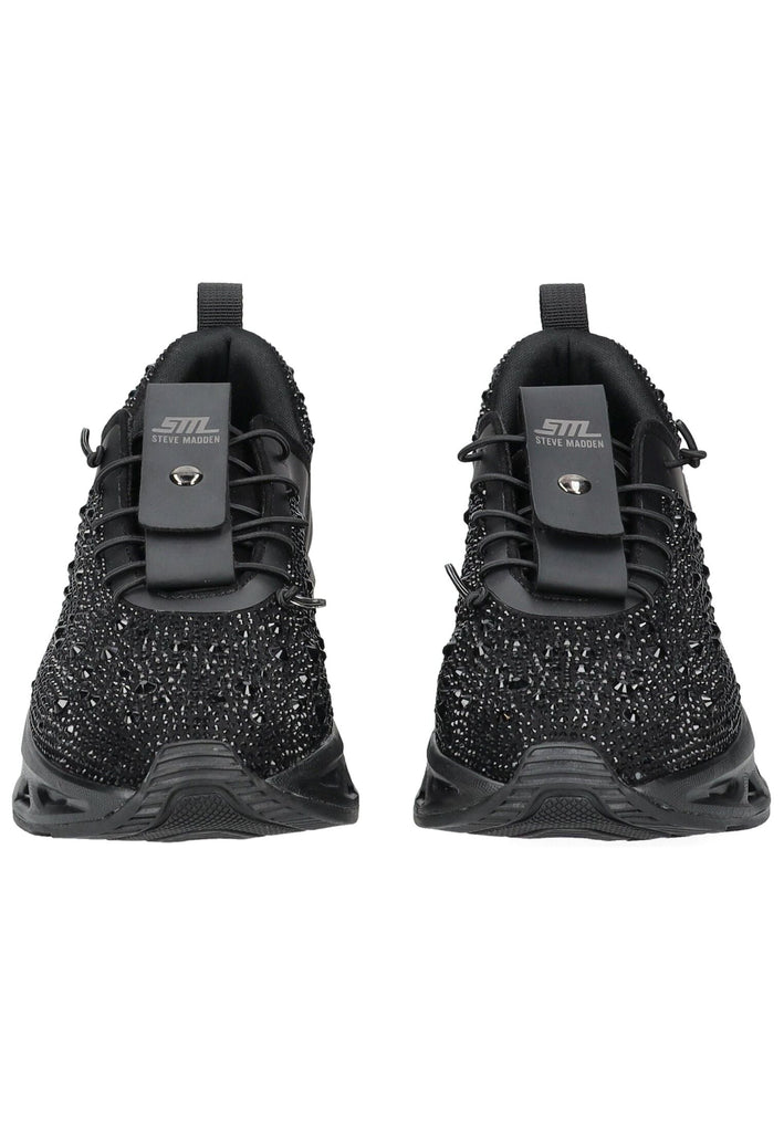 Steve Madden Sneaker Lederimitat/Textil Schwarz