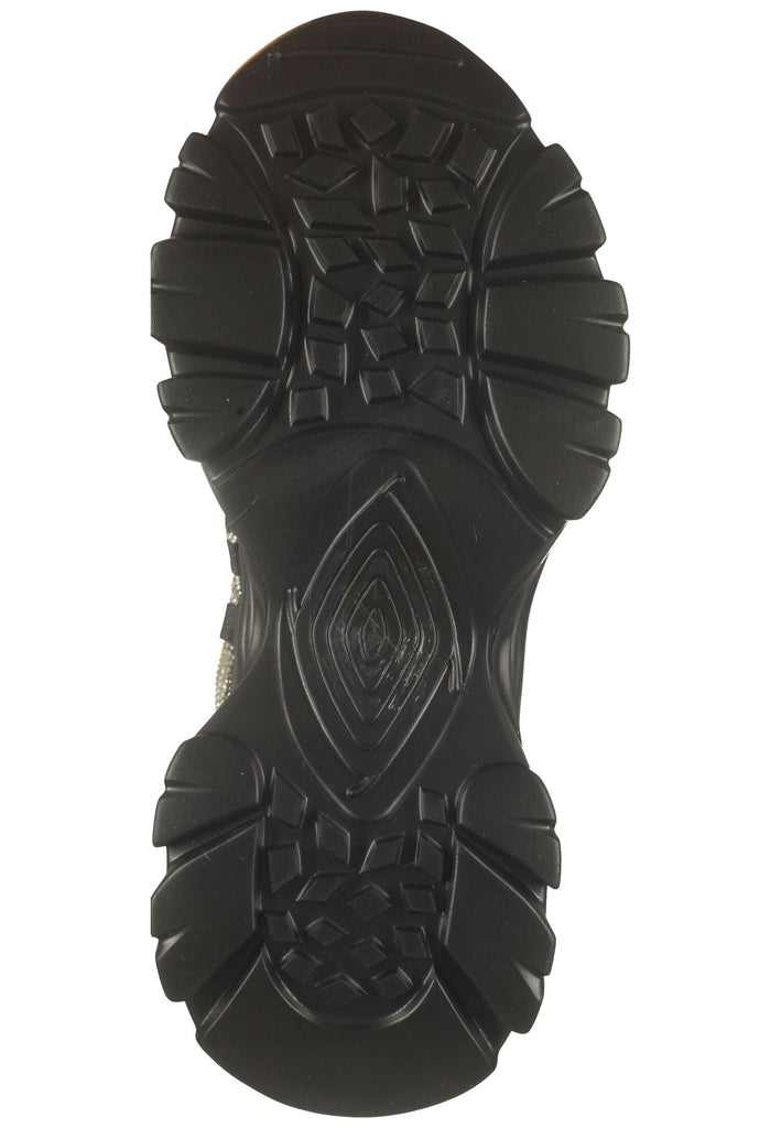 Steve Madden Sneaker Lederimitat/Textil Schwarz