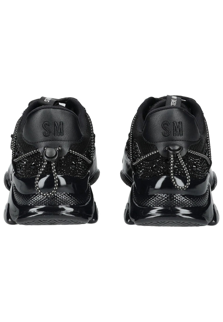 Steve Madden Sneaker Lederimitat/Textil Schwarz/Schwarz