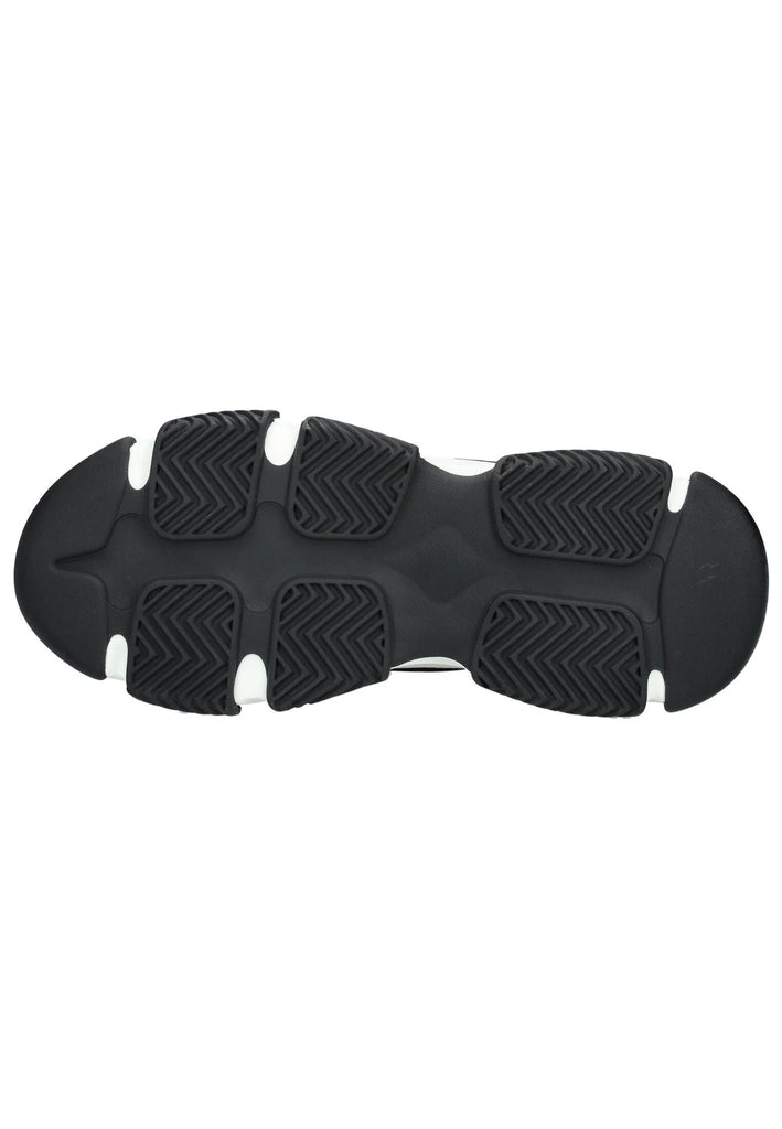 Steve Madden Sneaker Lederimitat/Textil Schwarz/Weiß