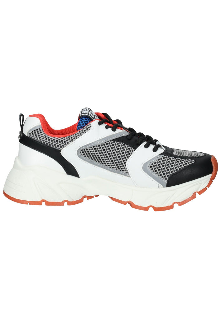 Steve Madden Sneaker Lederimitat/Textil Schwarz/Weiß